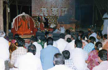 Guru Poornima (the day celebrating the Guru) celebrations on the 5th of July 2001 2